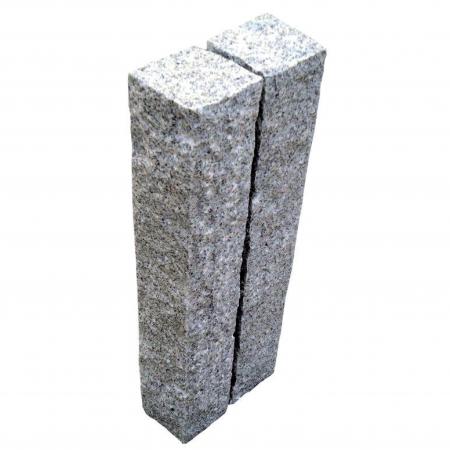 Granit Stele Spaltrau 12x12 cm